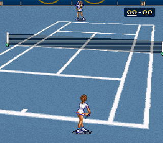 Screenshot Thumbnail / Media File 1 for Ace o Nerae! (Japan) [En by RPGOne v1.2] (~Aim for the Ace! - Ace Tennis)